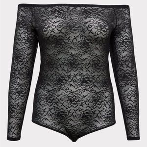 Torrid - Lace Off-Shoulder Bodysuit